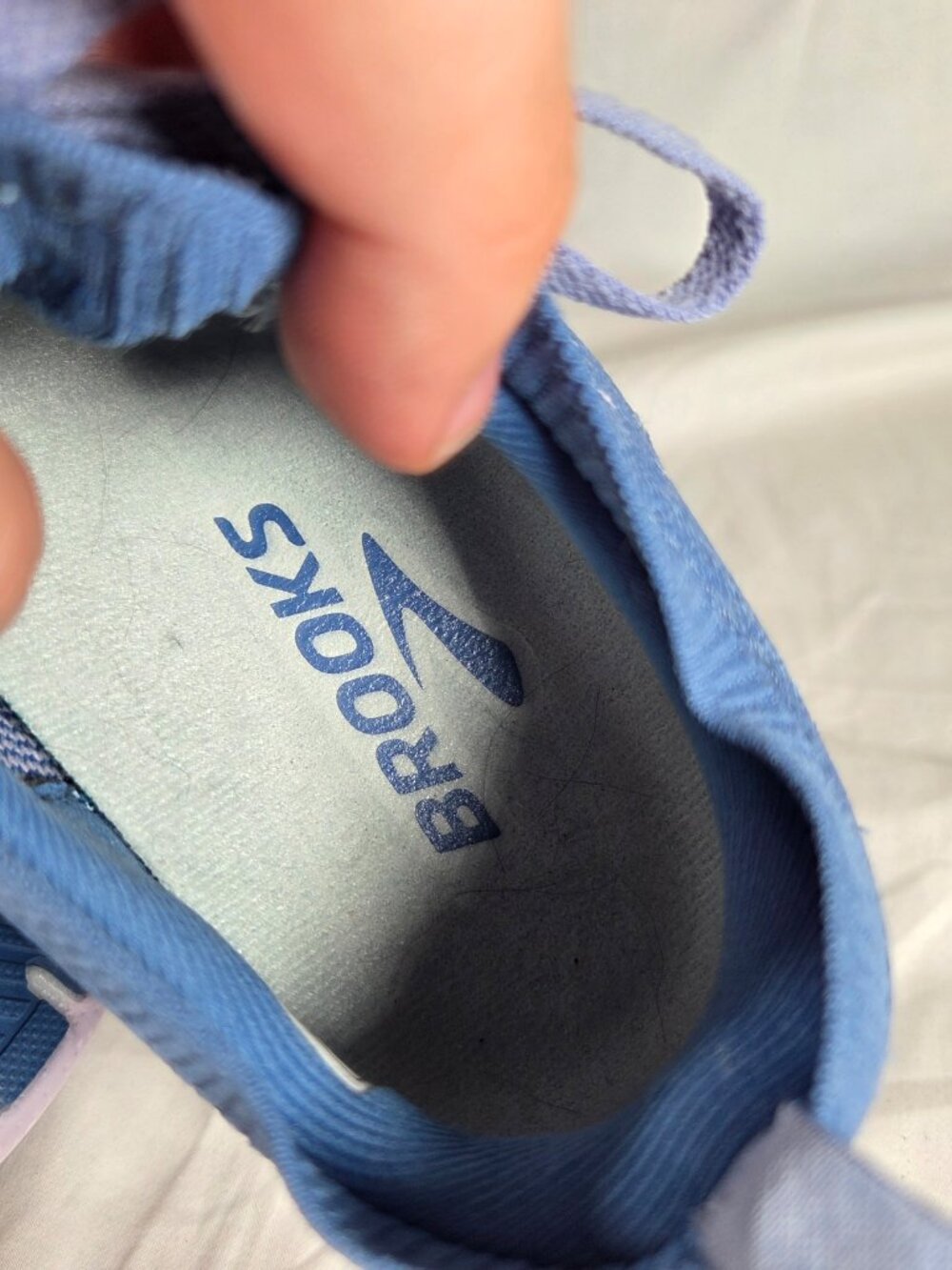 Brooks Glycerin StealthFit 20 Blue Lilac Running Shoes 7.5 - Picture 5 of 6